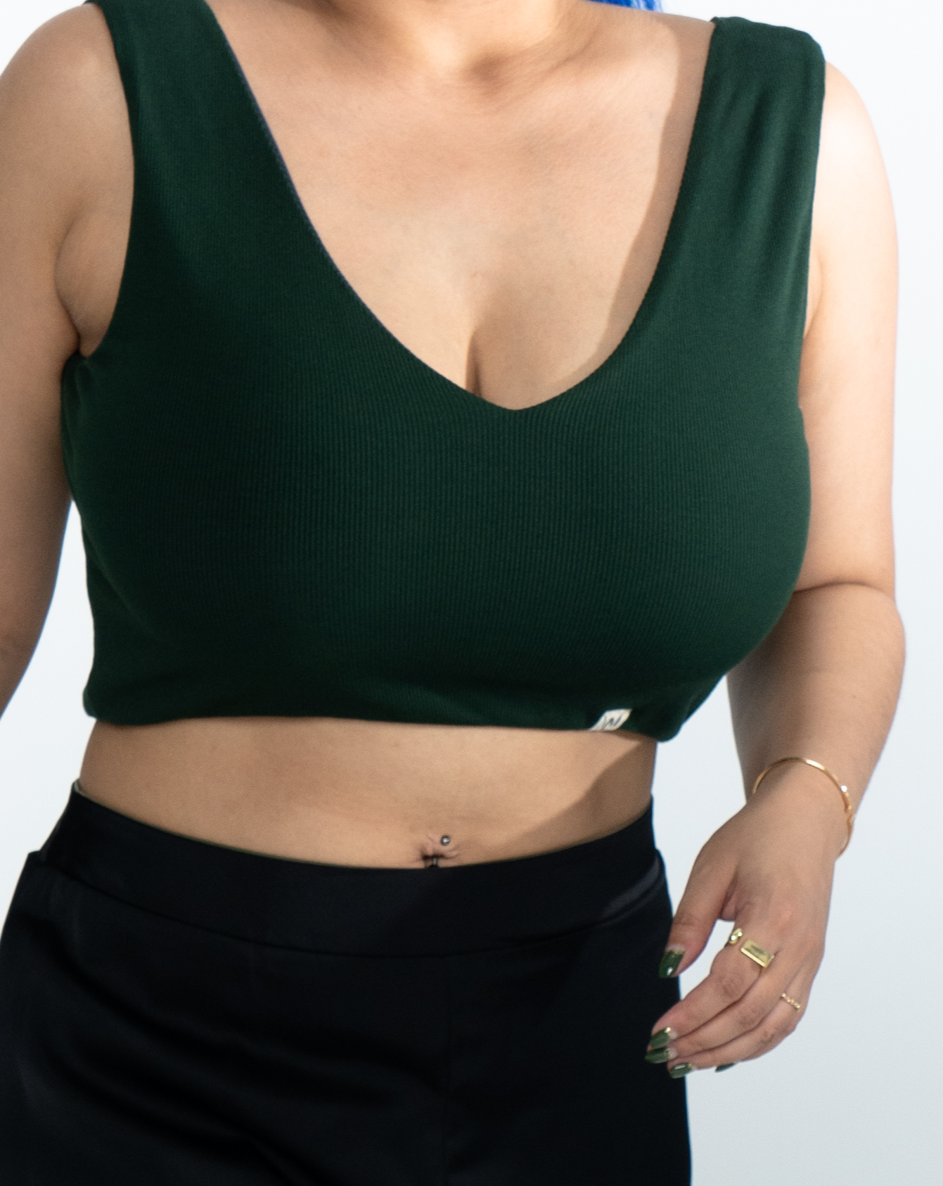 Brixton 4-Way Ribbed Crop Top
