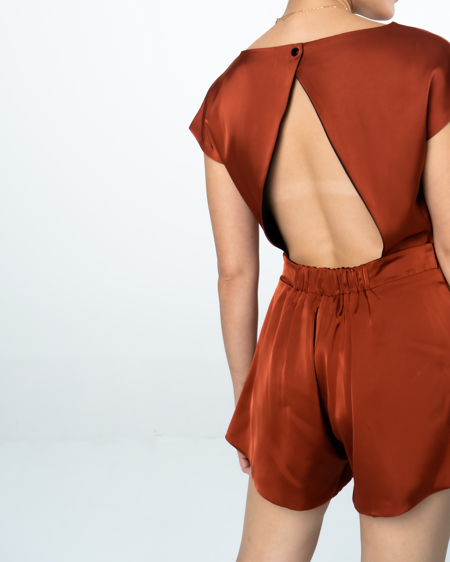 Crawford Open Back Romper