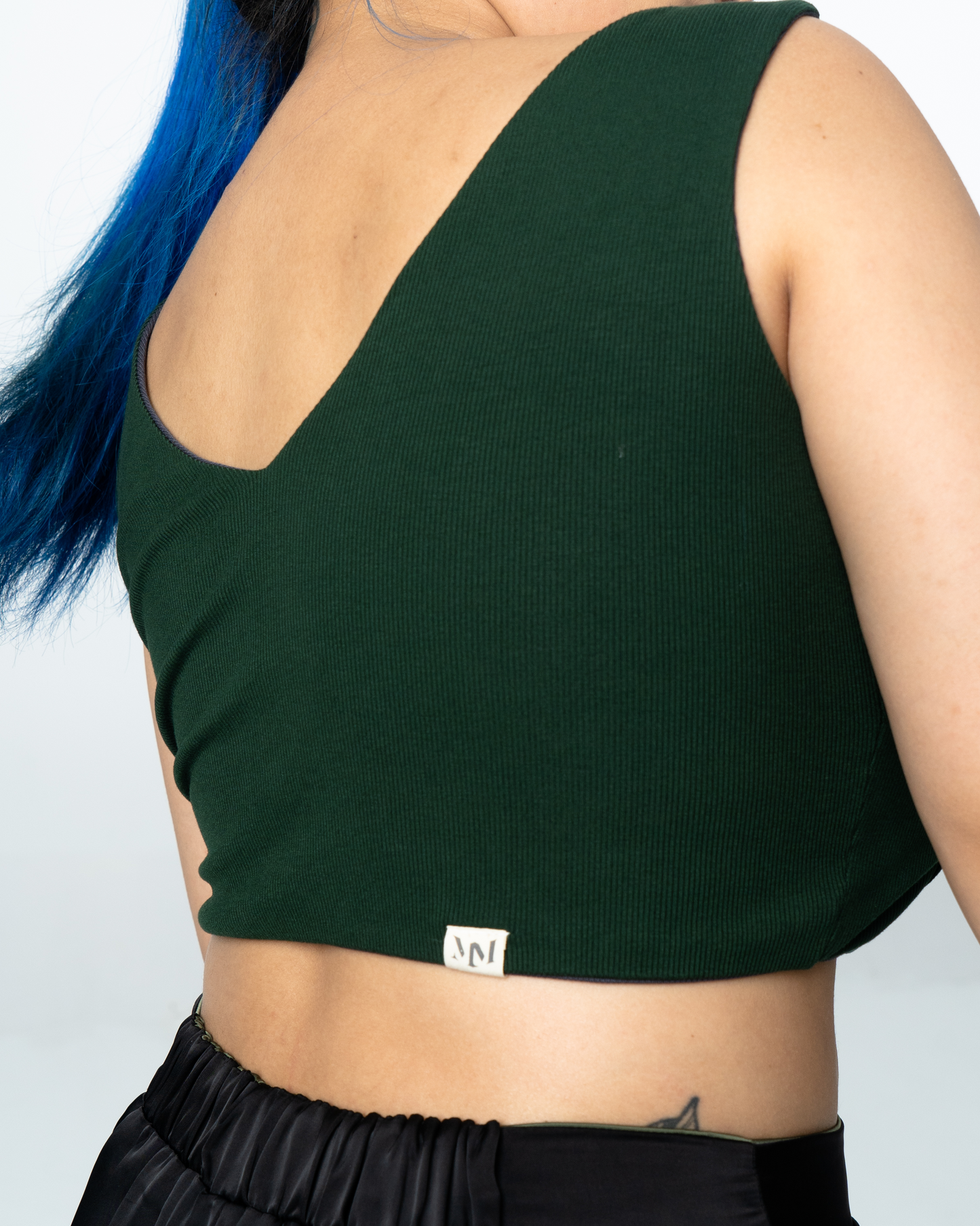 Brixton 4-Way Ribbed Crop Top